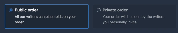 DoMyEssay Private and Public orders